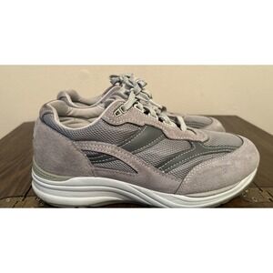 SAS Journey Mesh Suede Men's Size 9 W Gray Comfort Walking Shoes Sneakers